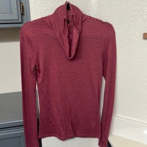 Burgundy Express Turtleneck
